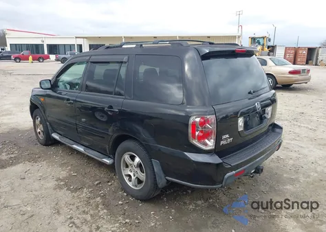2007 Honda Pilot Ex-L из США, поврежденный, VIN 5FNYF28797B028177